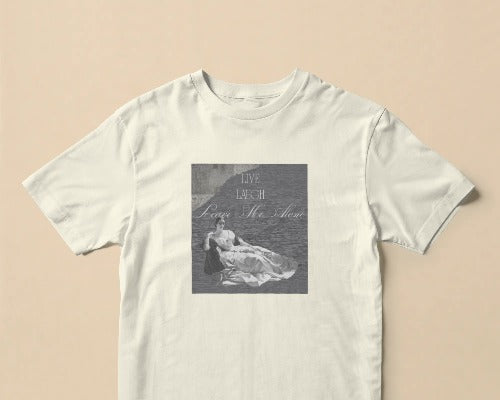 Live Laugh Leave Me Alone Oversized Unisex T-Shirt