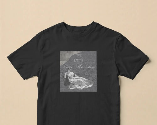 Live Laugh Leave Me Alone Oversized Unisex T-Shirt